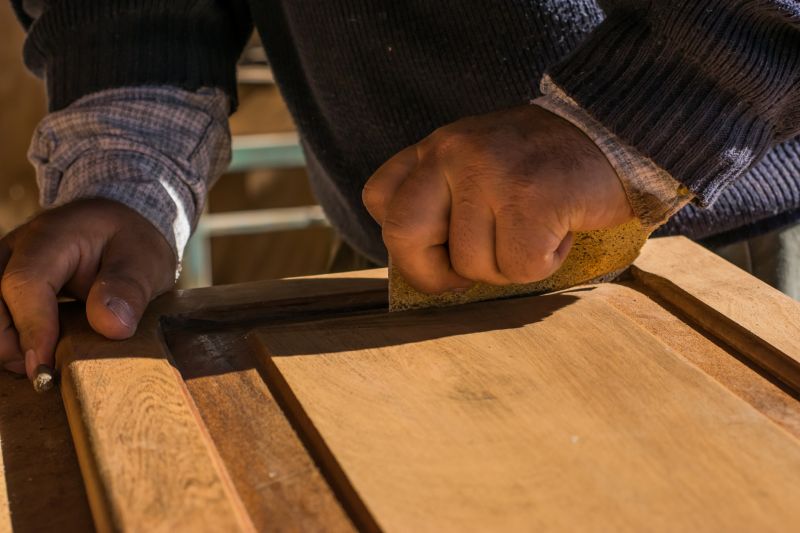 Close-up of Finished Surface