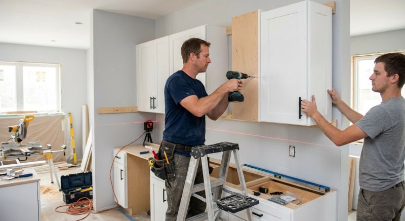 Glass Cabinets Installation in Carmel, IN
