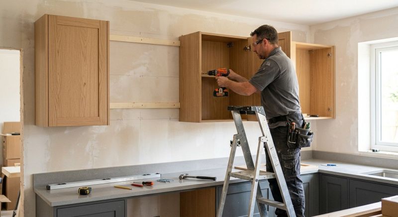 Pine Cabinets Installation in Muncie, IN