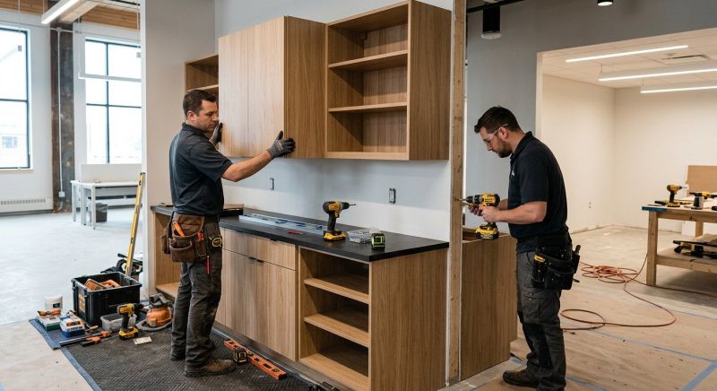 Wood Cabinet Installation in Kokomo, IN